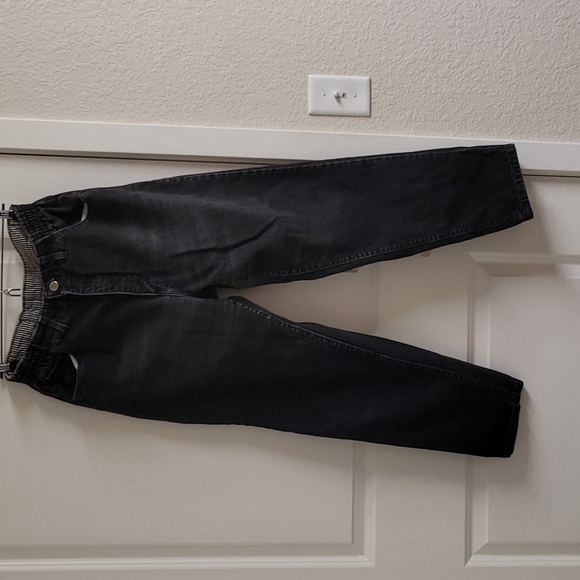 Lee Denim - Vintage Lee jeans 👖 Elastic waist size Pettite 12 washed out black.